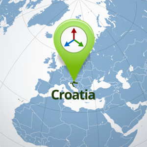 Croatia map